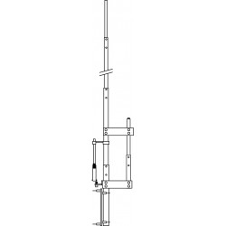 Model INTERCONTINENTALE14, J-Pole 14 MHz