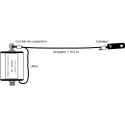 16UN16, antenne Unun 1:6 + "long fil" 3,5-50 MHz