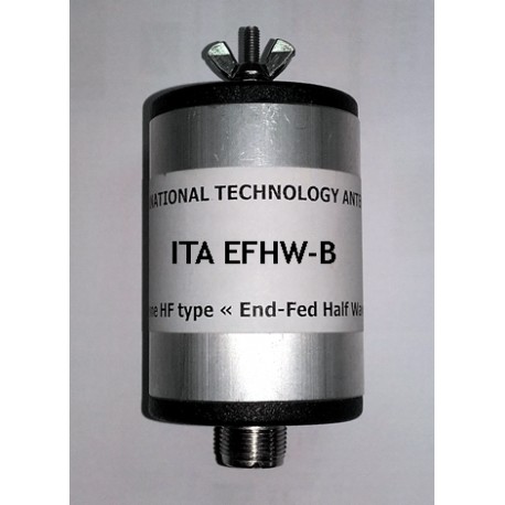 EFHW-A, boîtier pour filaire 50/70 MHz