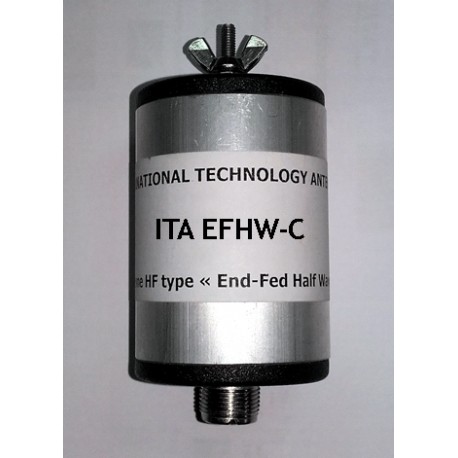 EFHW-C, boîtier pour filaire 14/18/21 MHz