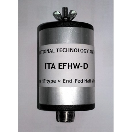 EFHW-D, boîtier pour filaires 7/10 MHz