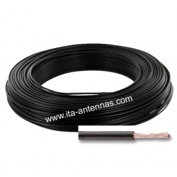 Wire antenna 2,5 mm2 black