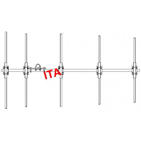 ITA2PRO, Yagi 144 MHz robuste 2 éléments 