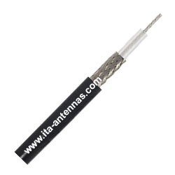 RG-58/U Mil-C 17, câble coaxial 5 mm