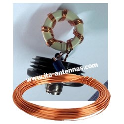 FIL_EMA1, solderable enamelled copper wire, 1mm