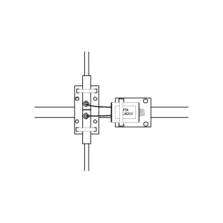 BLN14C, balun de rapport 1:4 (50 Ω:200 Ω)