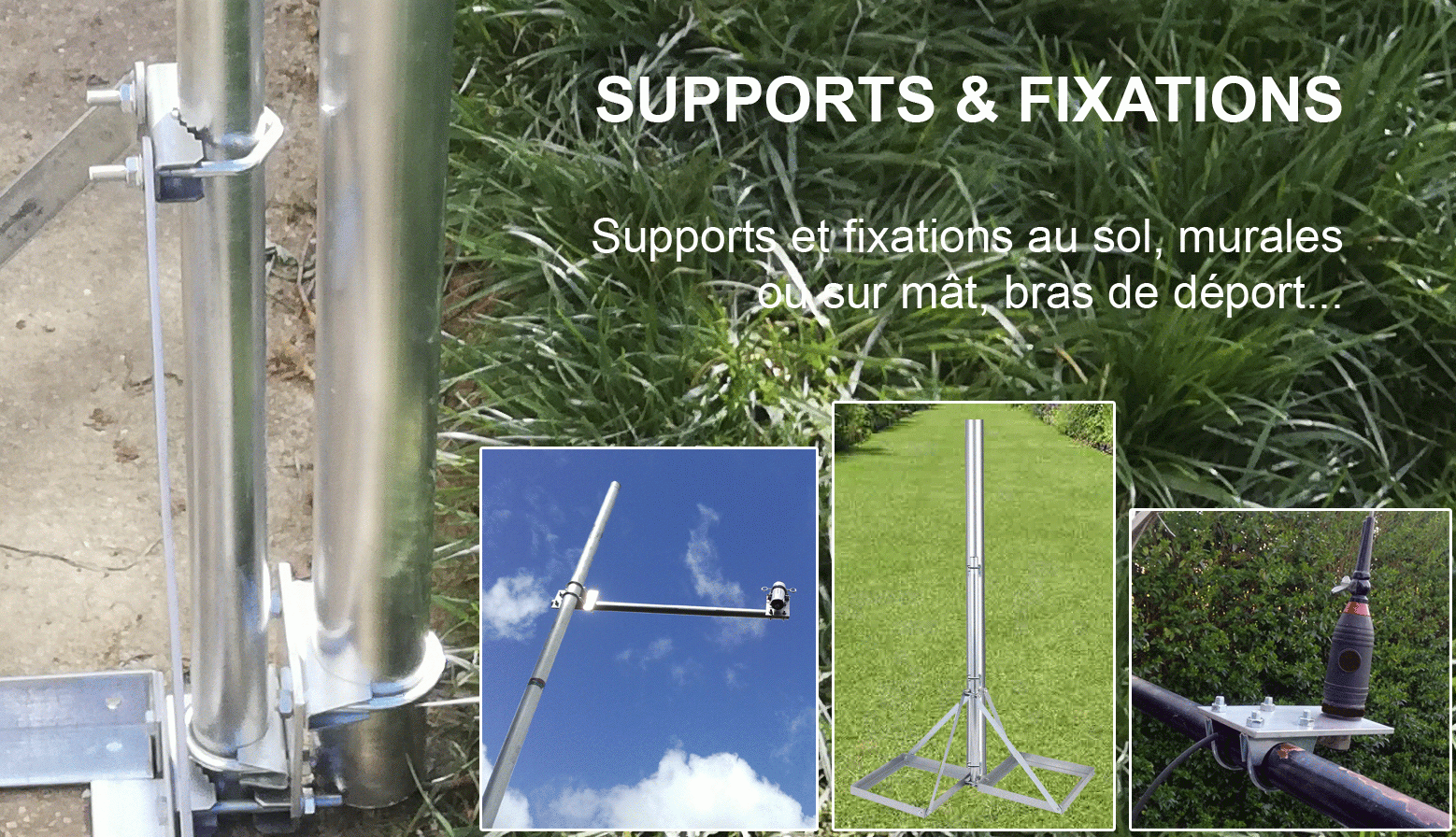 Supports et fixations